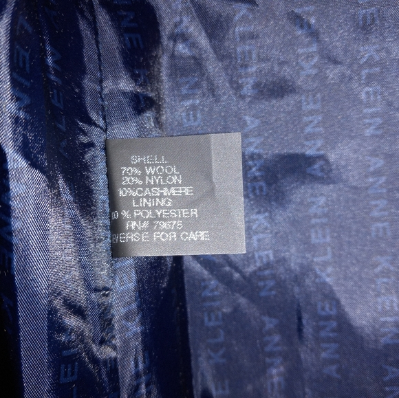 Anne Klein size 8 Wool trench coat (new years deals!!!!!) - Picture 4 of 9